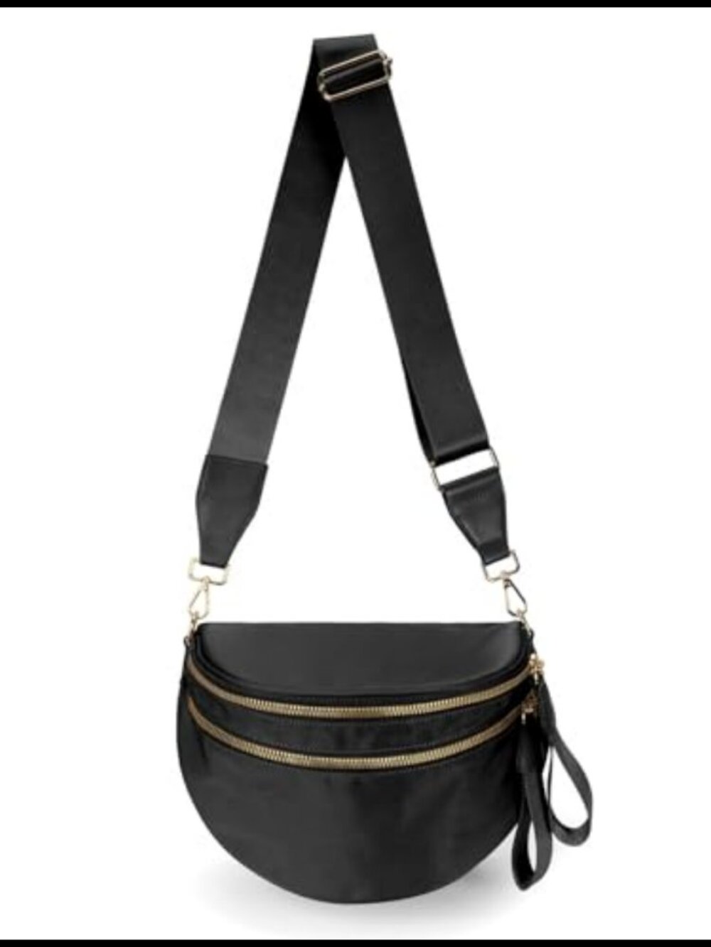 Nylon Crossbody Bag Waist Pack Fanny Pack Adjustable Strap